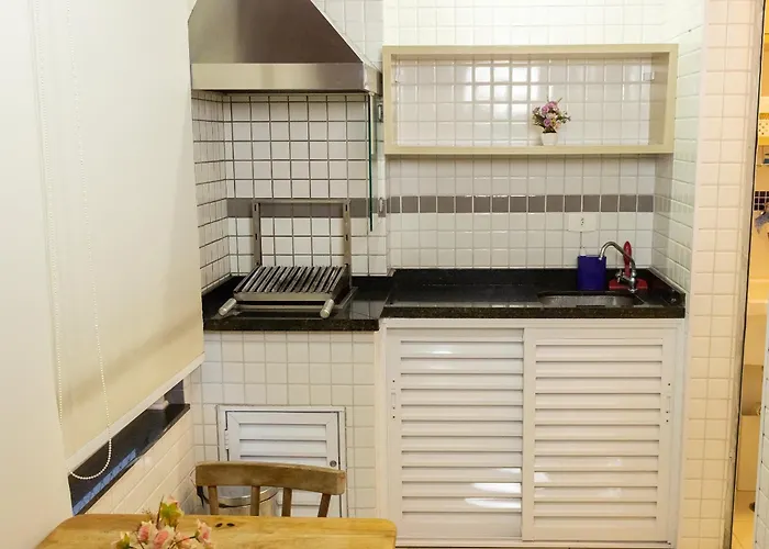 Apê Família - home office na praia